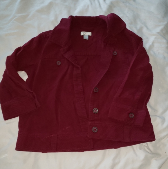Christopher and Banks burgundy Size s blazer - Picture 10 of 10